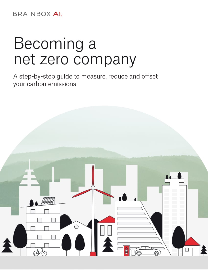 Becoming a net zero company