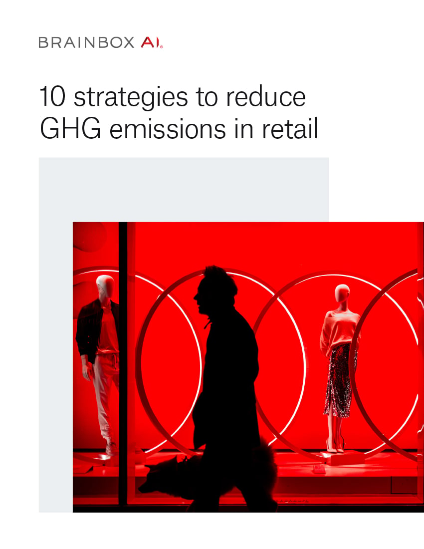 10 strategies to reduce GHG emissions in retail